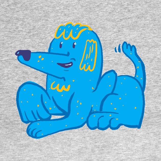 Blue Dog by Grody Brody